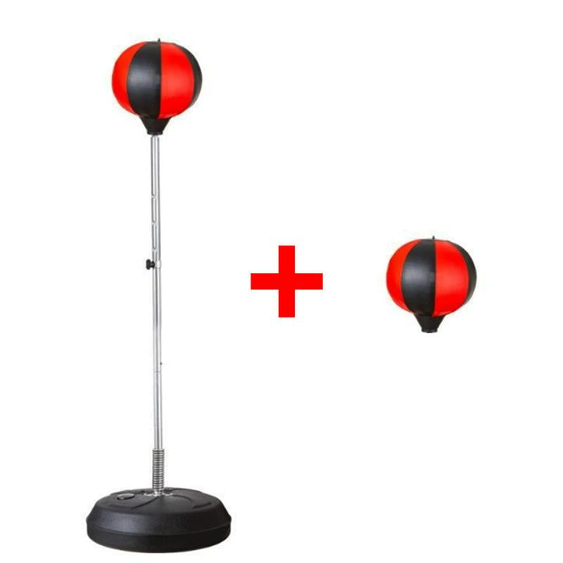 Boxing Speedy Bag Punching Bag with Stand for Adults and Teens, Height Adjustable, Speed Bags for Boxing for Training, Stress Relief and Fitness