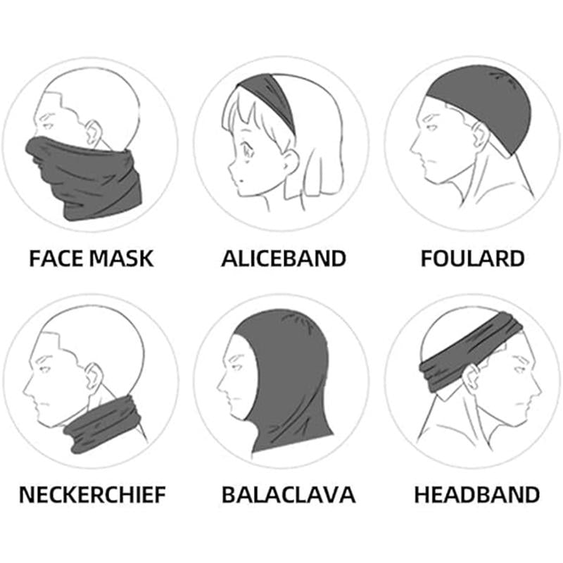 ROCKBROS Cooling Neck Gaiter Bandana Face Mask for Men Neck Gaiters Summer Half Face Scarf Cover Sun UV Protection