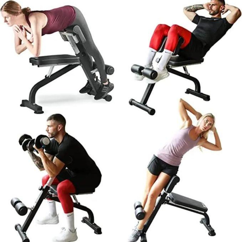 Lifepro Adjustable Roman Chair: Back & Glute Extension Bench for Hamstrings and Core Workouts