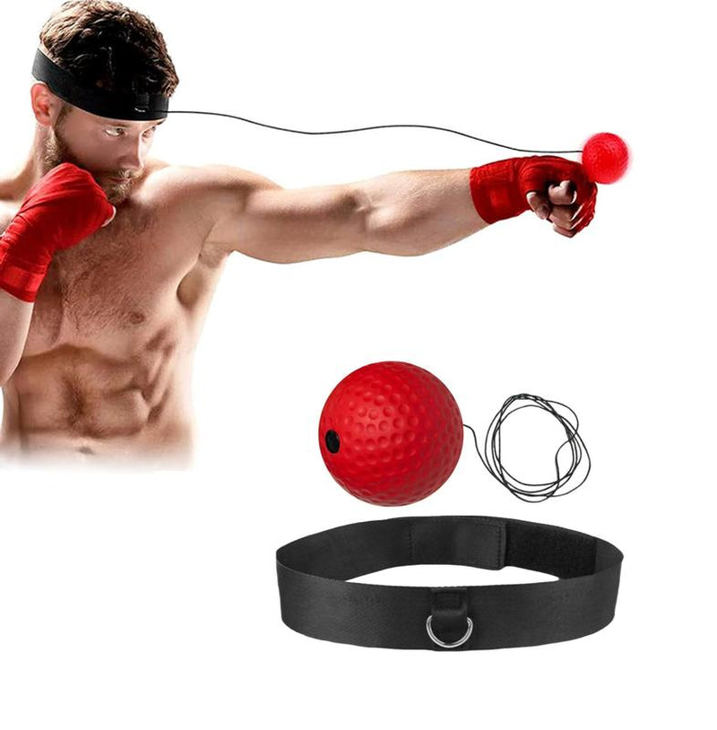 Boxing Reflex Ball - Enhance Reaction, Coordination & Fighting Skills with Essential Equipment for Home Fitness Training Tool Fun Workout Experience Fathersdaygift
