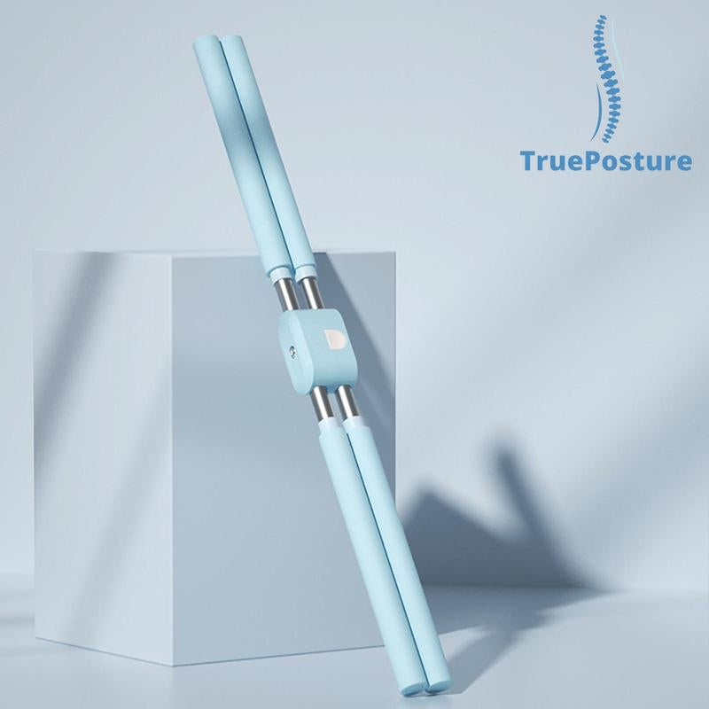 Trueposture Back Extender - Adjustable Yoga and Pilates Stick for Comfort and Stability - Stretching Aid