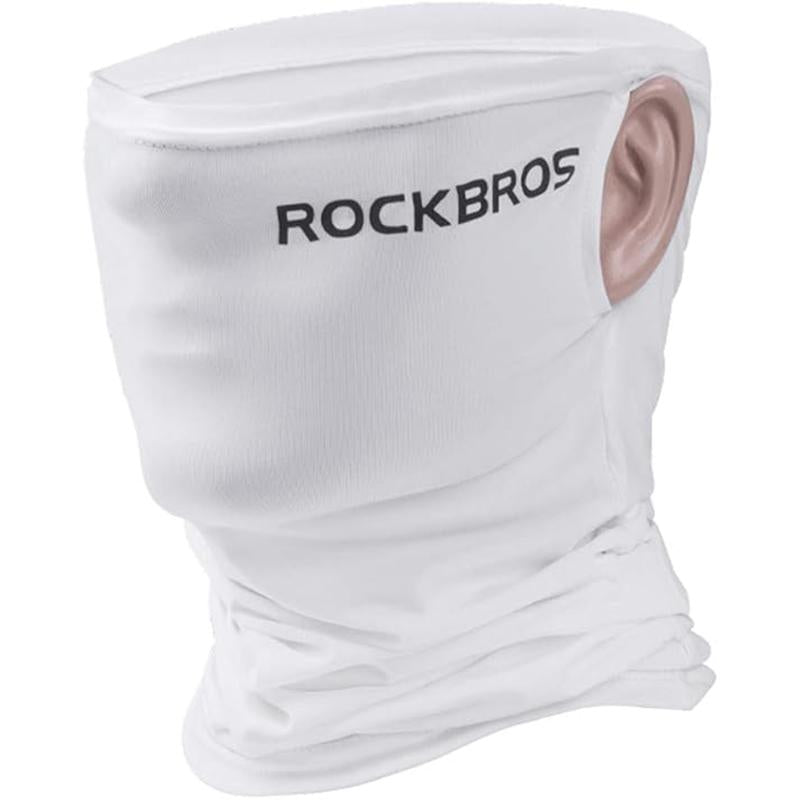 ROCKBROS Cooling Neck Gaiter Bandana Face Mask for Men Neck Gaiters Summer Half Face Scarf Cover Sun UV Protection