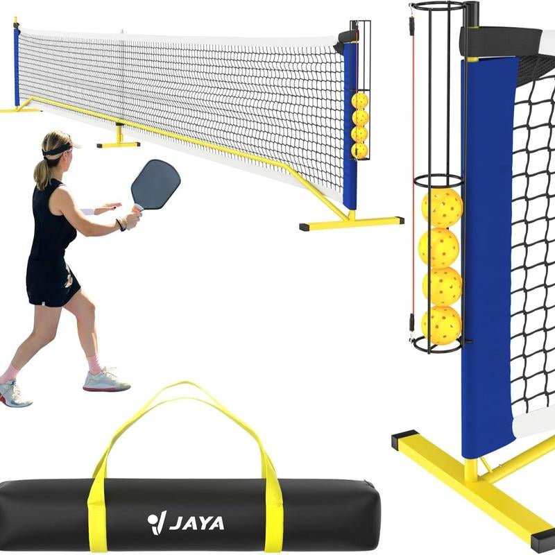 Pickleball Net, 22FT Regulation Size Pickleball Net with Carrying Bag for Driveway Backyards,