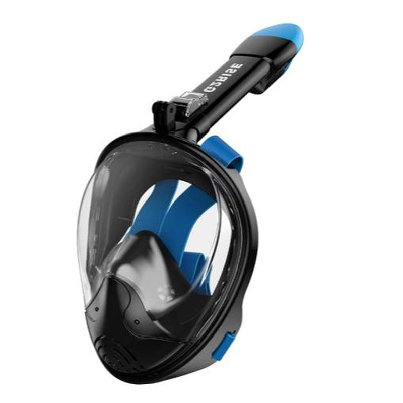 G2RISE Adults & Kids Snorkeling Set Gear, Full Face Snorkel Mask with Detachable Camera Mount, Safe Breathing, anti Fog anti Leak, with Swimming Earplug, Travel Friendly, Beginner Friendly