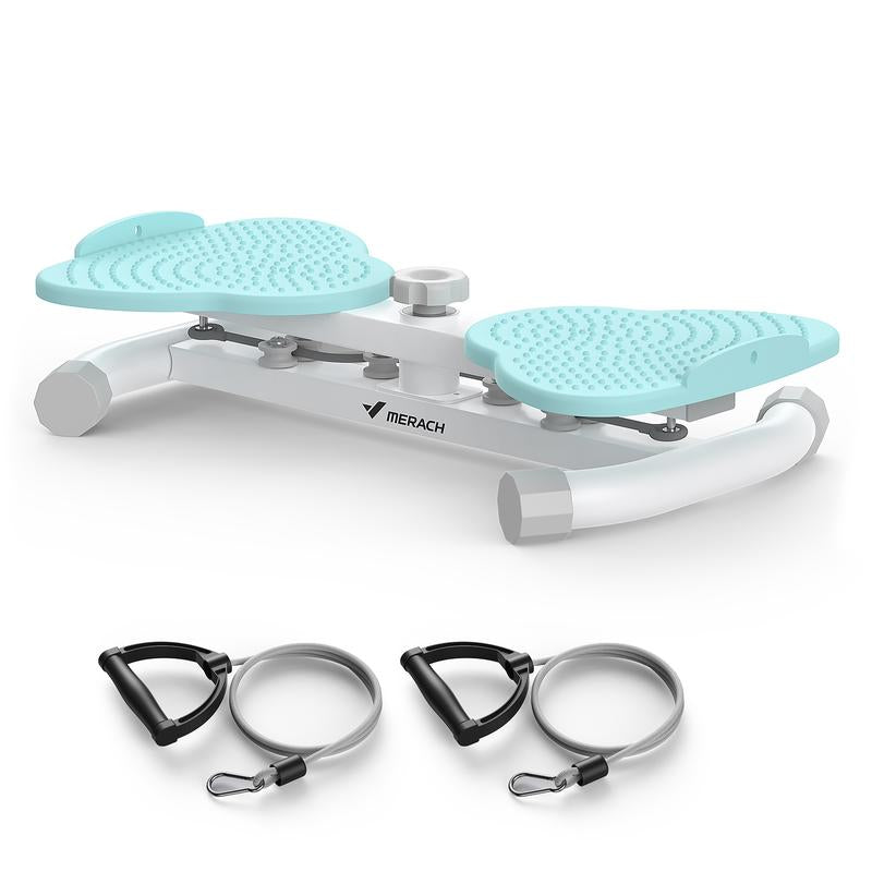 【Live Link Only】Merach Waist Twist Machine Slim Waist and Toned Abs Waist Twister Can Stand with Feet Apart Double Non-Slip No Noise Use Exercise Equipment Abdominal Roller Workout