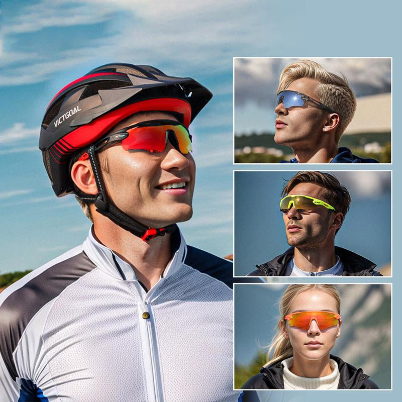 VICTGOAL Photochromic Cycling Glasses for Men Women Outdoor Sports UV400 Protection Bicycle Eyewear MTB Mountain Road Bike Eyeglass