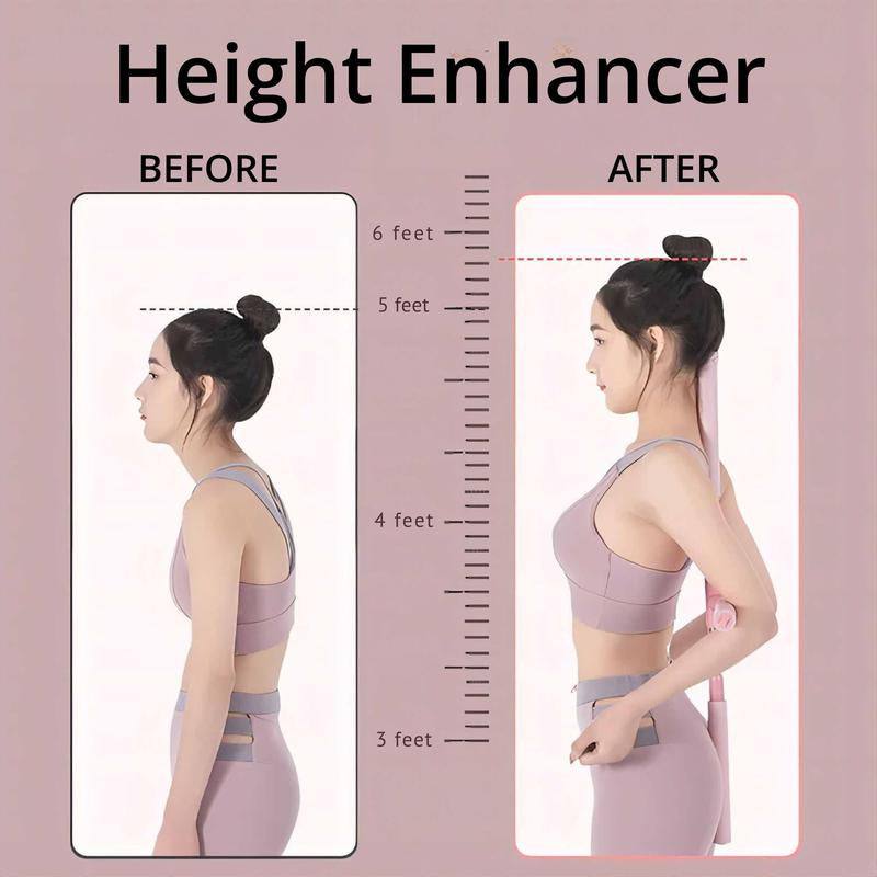 Trueposture Back Extender - Adjustable Yoga and Pilates Stick for Comfort and Stability - Stretching Aid