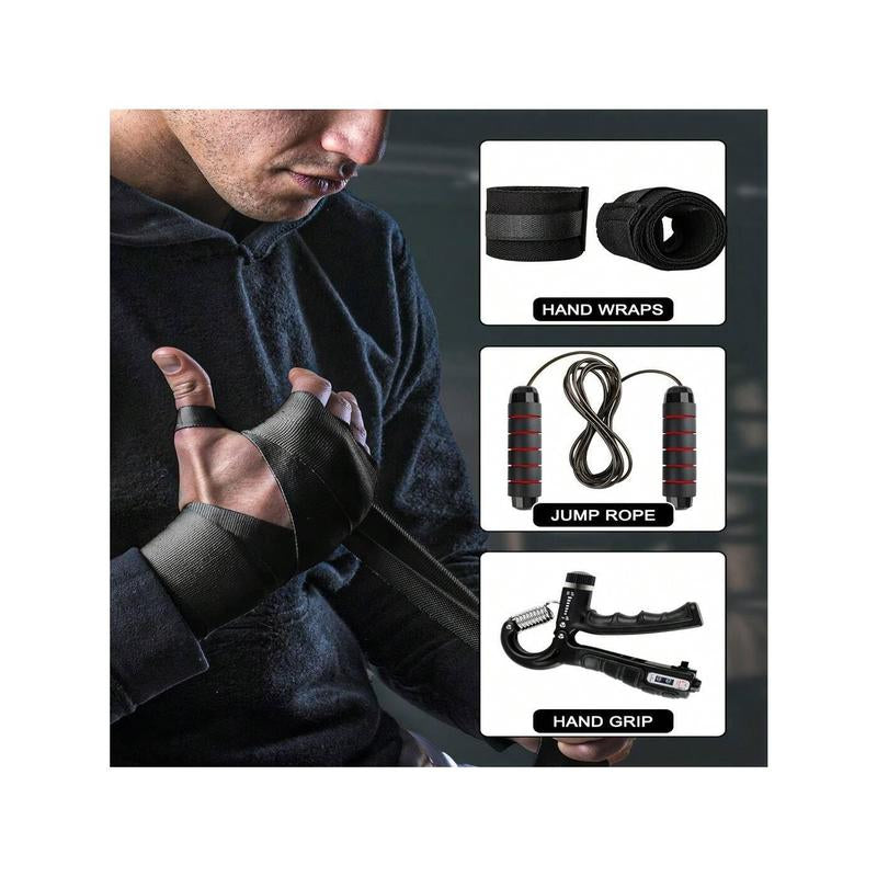 4 FT Heavy Punching Bag for Adults, Unfilled PU Punching Bag with 12 OZ Boxing Gloves for Home Gym MMA Karate Kickboxing Muay Thai Training - Perfect Gift for Men Women