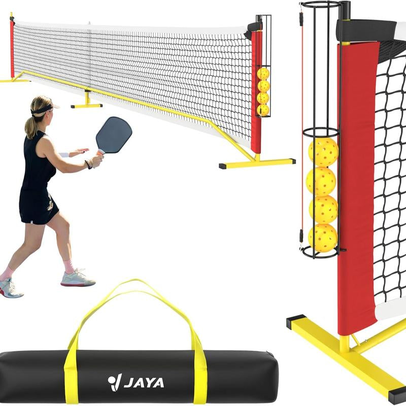 Pickleball Net, 22FT Regulation Size Pickleball Net with Carrying Bag for Driveway Backyards,