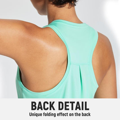 Baleaf 2025 Women'S Workout Tank Top Racerback Tops Sleeveless Running Shirts Golf Outfits Loose Fit Yoga Athletic Gym Sports Tennis Workout Top Casual Lounge Everyday Wear