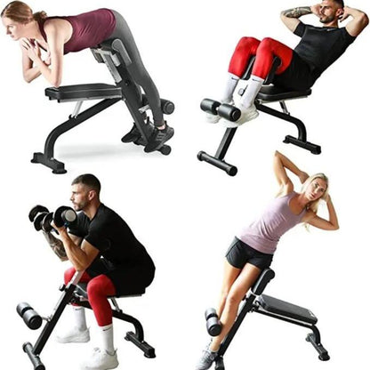 Lifepro Adjustable Roman Chair: Back & Glute Extension Bench for Hamstrings and Core Workouts