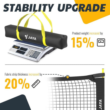 Pickleball Net, 22FT Regulation Size Pickleball Net with Carrying Bag for Driveway Backyards，