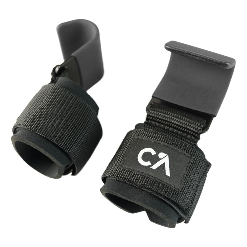 Chick Active Weight Lifting Hooks for Heavy Duty Workouts, Exercise Weight Lifting Hooks, Weight Lifting Grips for Powerlifting, Shrugs, Rows, Gym Accessories, Gym Lifting Straps with Pull up Hooks, Workout Equipment