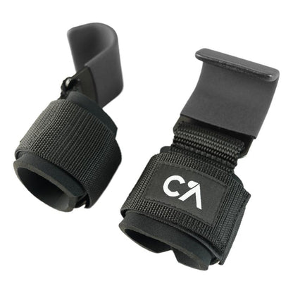 Chick Active Weight Lifting Hooks for Heavy Duty Workouts, Exercise Weight Lifting Hooks, Weight Lifting Grips for Powerlifting, Shrugs, Rows, Gym Accessories, Gym Lifting Straps with Pull up Hooks, Workout Equipment