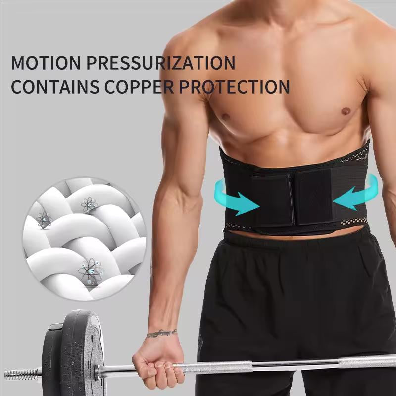 IYDOAMEA Copper Back Braces for Lower Back Pain, Breathable Lumbar Support Belt for Men and Women, Lower Back Brace for Herniated Disc, Sciatica, Scoliosis, Heavy Lifting Outdoorfun Dealsforyoudays
