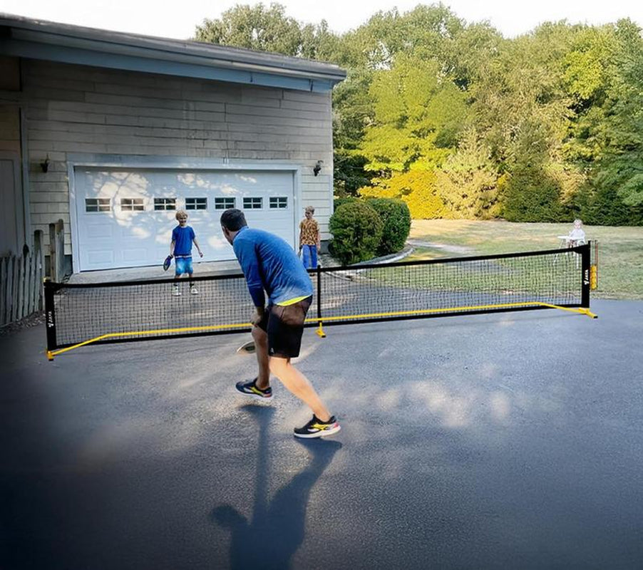 Pickleball Net, 22FT Regulation Size Pickleball Net with Carrying Bag for Driveway Backyards，