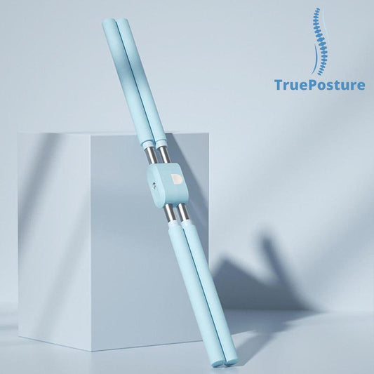 Trueposture Back Extender - Adjustable Yoga and Pilates Stick for Comfort and Stability - Stretching Aid