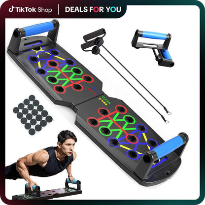 Multifunctional Push up Trainer Board - Enhance Chest Muscle Strength, Boost Home & Gym Workout Efficiency, Ergonomic Design for Comfortable Exercise
