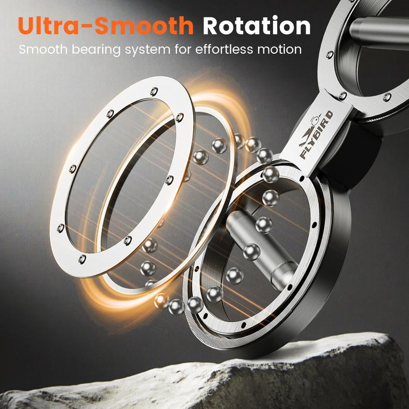 Flybird Spinning Rotator Burn Machine, 12Lbs Arm Trainer with Adjustable Resistance, 360° Forearm & Miracle Grip Strengthener for Men & Women,Ideal for Home Gym Workouts