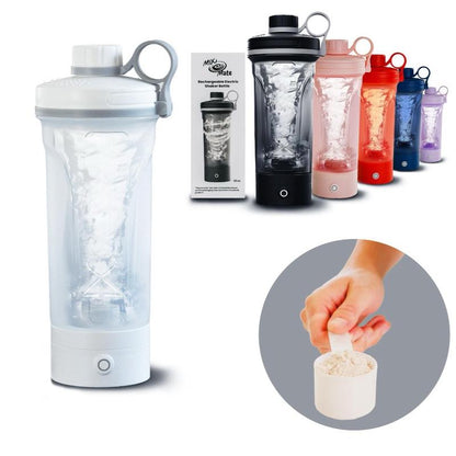 Mixmate Electric Shaker Bottle for Gym Protein Powder Mixes, Rechargeable Type-C Shaker Cup, BPA Free - Perfect for Fitness Enthusiasts