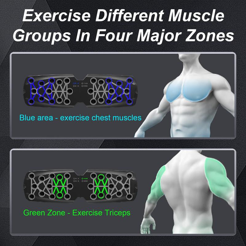 Multifunctional Push up Trainer Board - Enhance Chest Muscle Strength, Boost Home & Gym Workout Efficiency, Ergonomic Design for Comfortable Exercise