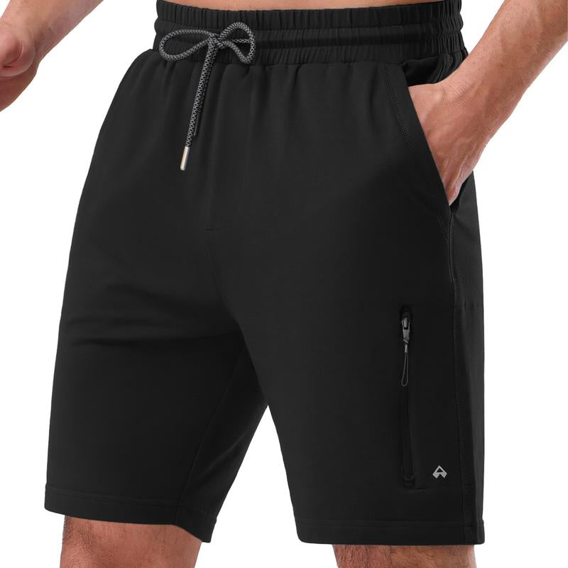 Pioneer Camp Sweat Shorts for Men 7" Inseam Cotton Athletic Casual Shorts with 4 Pockets for Gym Workout Lounge Summer Shorts