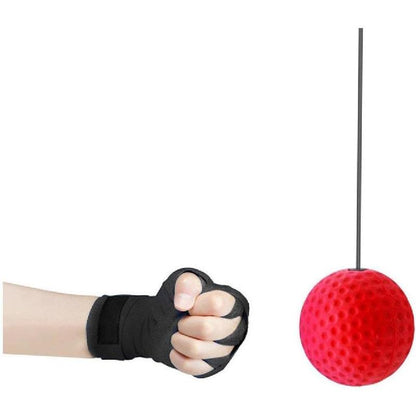 Boxing Reflex Ball - Enhance Reaction, Coordination & Fighting Skills with Essential Equipment for Home Fitness Training Tool Fun Workout Experience Fathersdaygift
