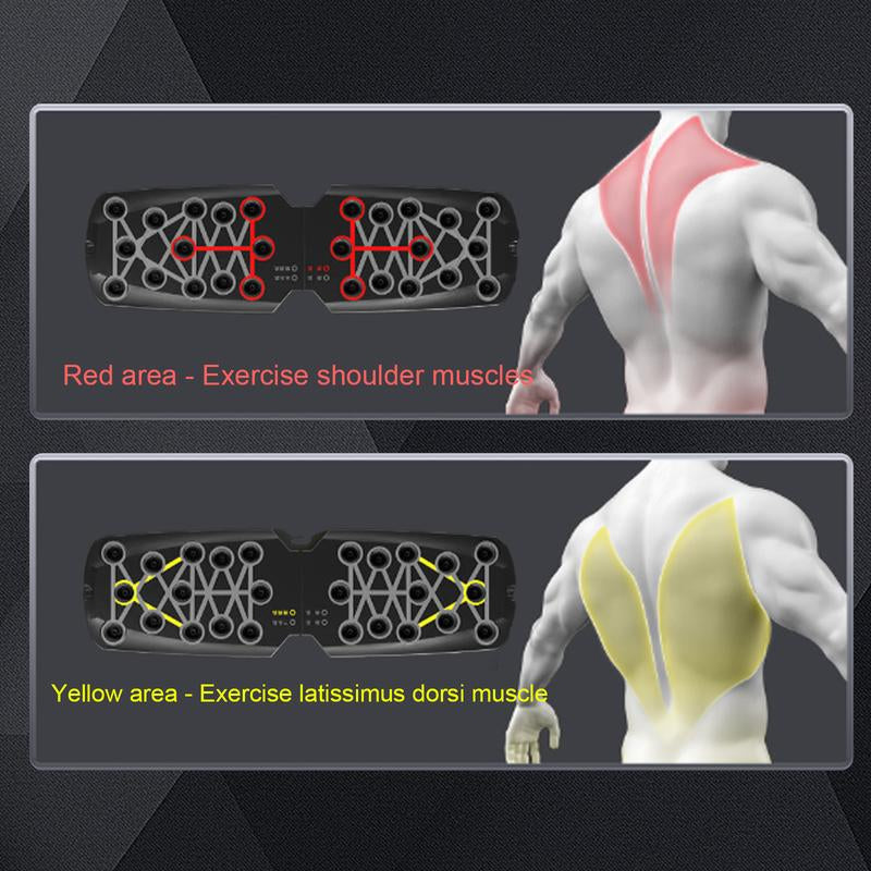 Multifunctional Push up Trainer Board - Enhance Chest Muscle Strength, Boost Home & Gym Workout Efficiency, Ergonomic Design for Comfortable Exercise