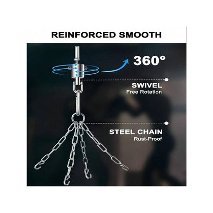 4 FT Heavy Punching Bag for Adults, Unfilled PU Punching Bag with 12 OZ Boxing Gloves for Home Gym MMA Karate Kickboxing Muay Thai Training - Perfect Gift for Men Women