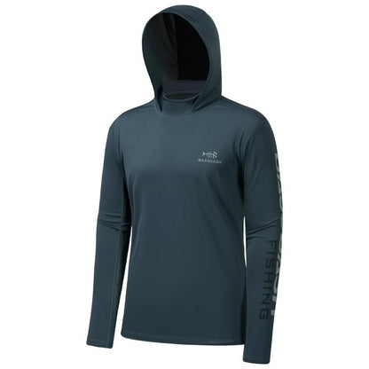 Bassdash UPF 50+ Men’S UV Sun Protection Long Sleeve Hooded Fishing Shirts