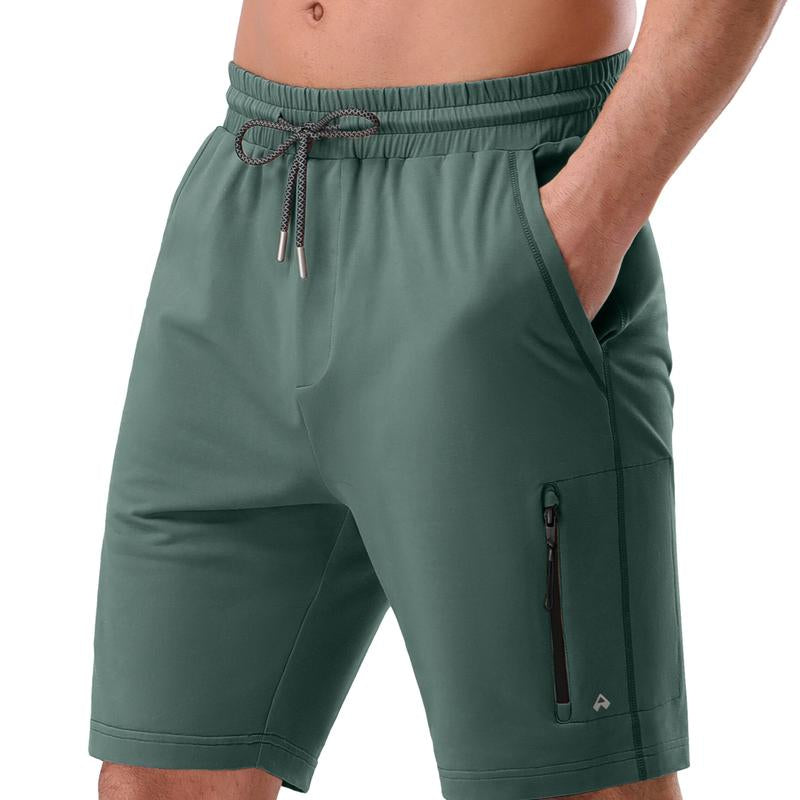 Pioneer Camp Sweat Shorts for Men 7" Inseam Cotton Athletic Casual Shorts with 4 Pockets for Gym Workout Lounge Summer Shorts