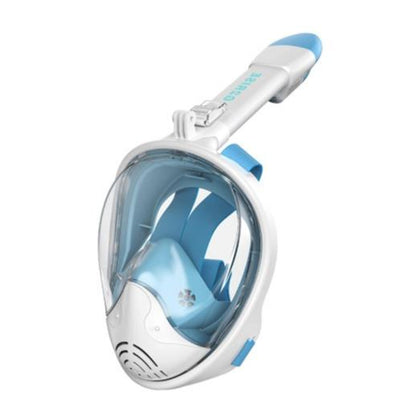 G2RISE Adults & Kids Snorkeling Set Gear, Full Face Snorkel Mask with Detachable Camera Mount, Safe Breathing, anti Fog anti Leak, with Swimming Earplug, Travel Friendly, Beginner Friendly