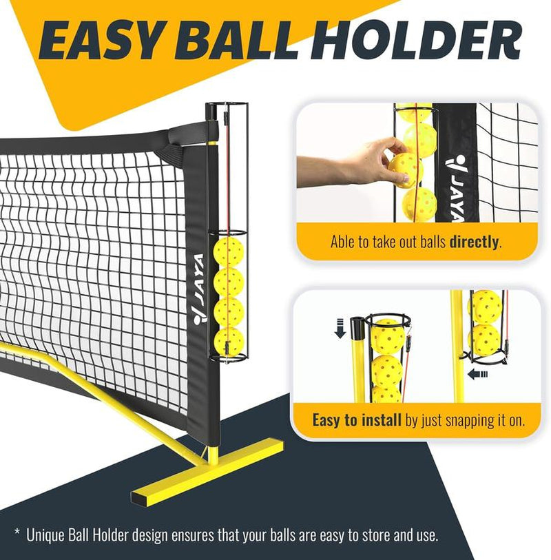 Pickleball Net, 22FT Regulation Size Pickleball Net with Carrying Bag for Driveway Backyards，